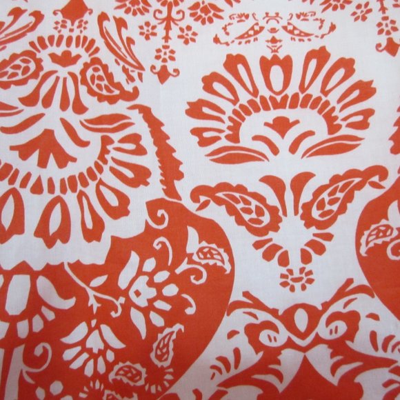 Talbots, Size 14, Blood Orange print. - Picture 2 of 3